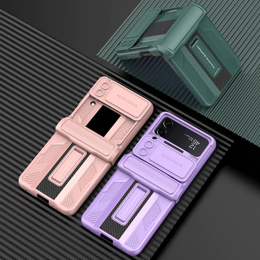 Applicable To Samsung ZFlip4 All Inclusive Creative Folding Mobile Phone Case