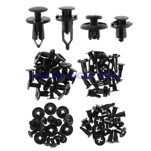 Dronehint Set of 40 pcs Car Body/Bumper Push Pin Rivet Retainer Trim Moulding Clip Parts (For: Acura) Parts
