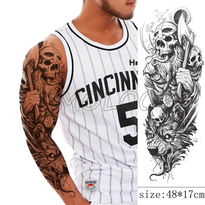 Waterproof Temporary Tattoo Sticker Jesus Virgin sister Peace Pigeon bird flower Full Arm Tatoo Flash Fake Tatto for Men Women