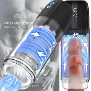 Male Masturbaters Automatic Realistic Rotation Strokers Hands free Men Sex  Toys