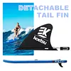 Stand Up Board Fin Detachable Protective for Long Board Surfboard (9.5 inches)