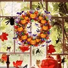 Halloween Wreath DIY Acrylic 5D Crystal Diamond Gem Art Hanging Ornament
