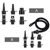 6Pcs Air-Pump Hose Connector Air Valve Nozzles Paddle SUP Board Boat Accessories