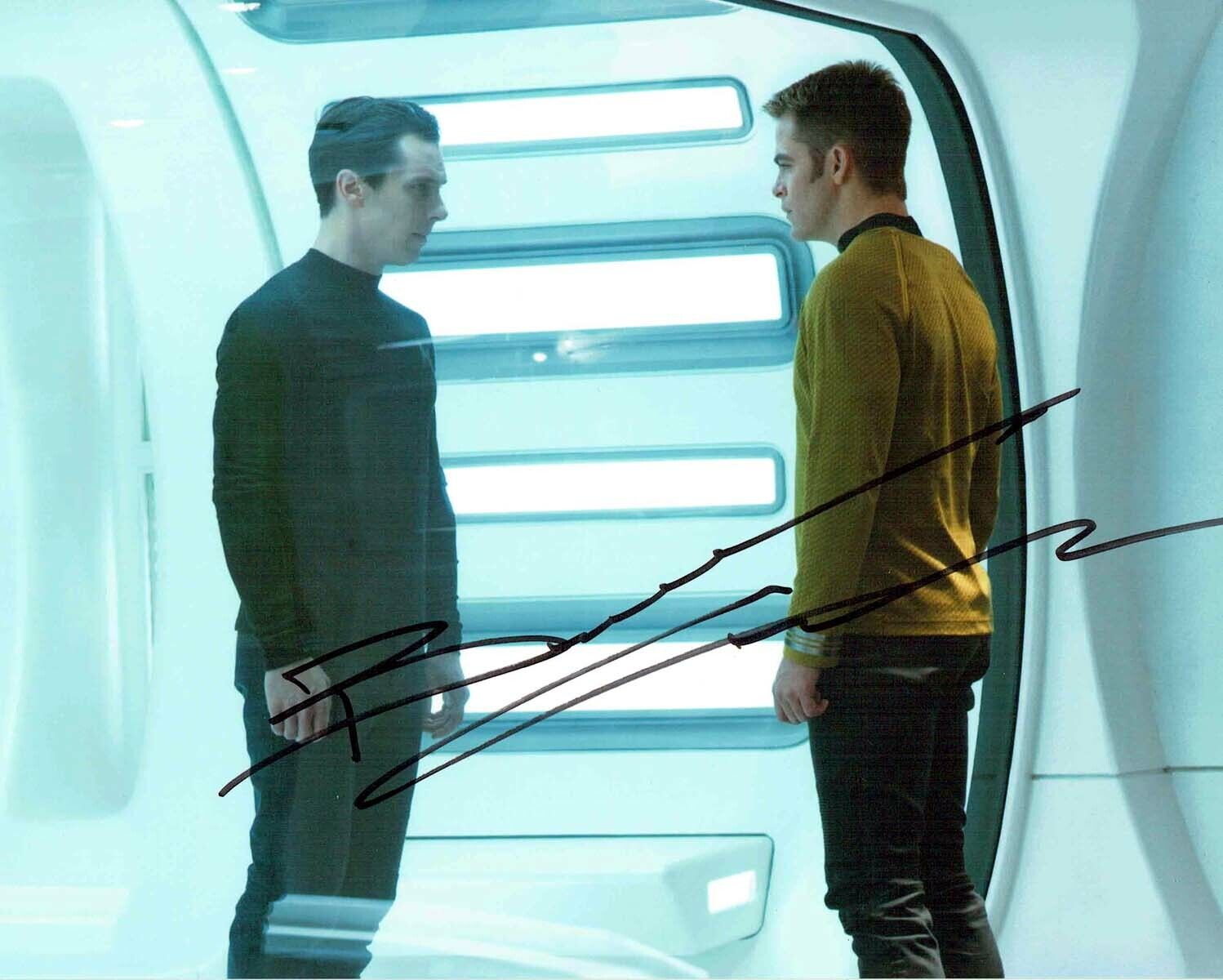 Benedict CUMBERBATCH Signed Autograph 10x8 Photo Poster painting 2 AFTAL COA Star Trek KHAN