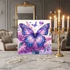 Framed Diamond Painting - Full Round Drill - Butterfly (25x25cm)