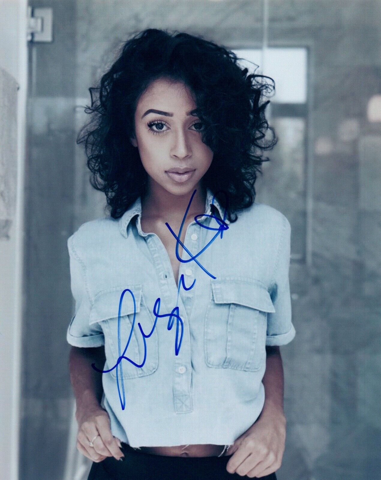 Liza Koshy Signed Autographed 8x10 Photo Poster painting COA