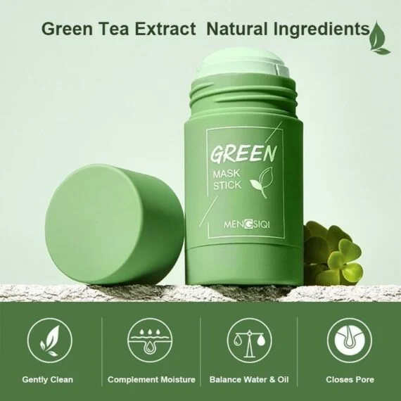 Last Day Promotion 49% OFF| Poreless Deep Cleanse Green Tea Plant Cleaning Paste |Buy 3 Get 2 Free