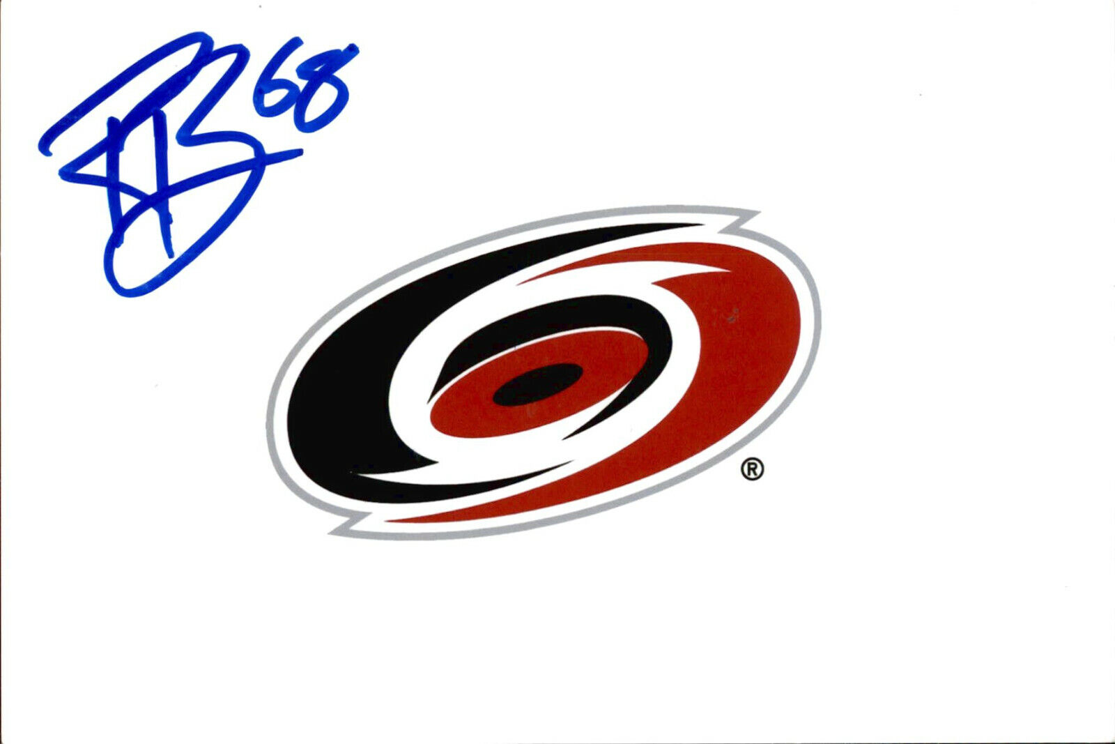 Riley Bruce SIGNED autographed 4x6 Photo Poster painting CAROLINA HURRICANES