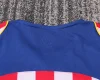 2004-2005 Retro Atletico Madrid Home Football Jersey  Kids Size