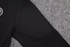 Joyfball 2025/2026 Manchester City Half-Pull Training Suit Black Football Shirt 1:1 Thai Quality