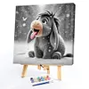 Framed Disney Eeyore-Paint by Numbers Acrylic Painting 20*20cm