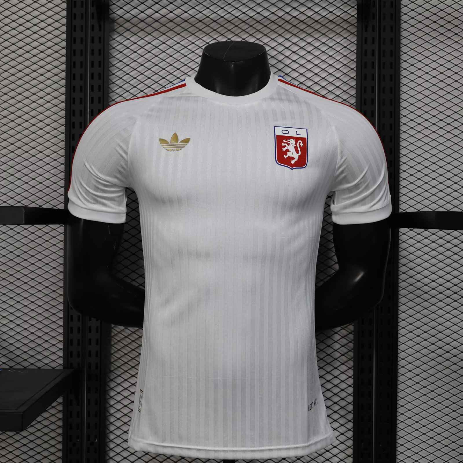 2025/2026 Player Version Lyon Anniversary Edition Football Shirt（The player version jersey is a bit tight, please pay attention to the size selection）