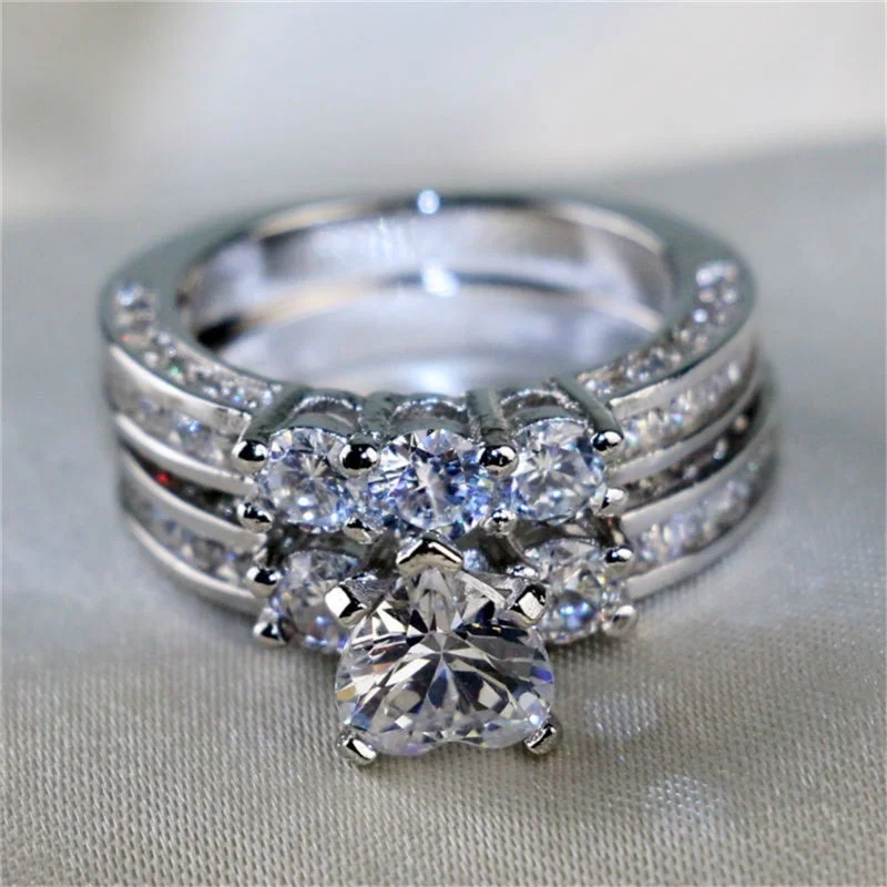 'Hearted Love' Rings