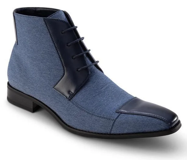 Men's Fashion Boots in Blue