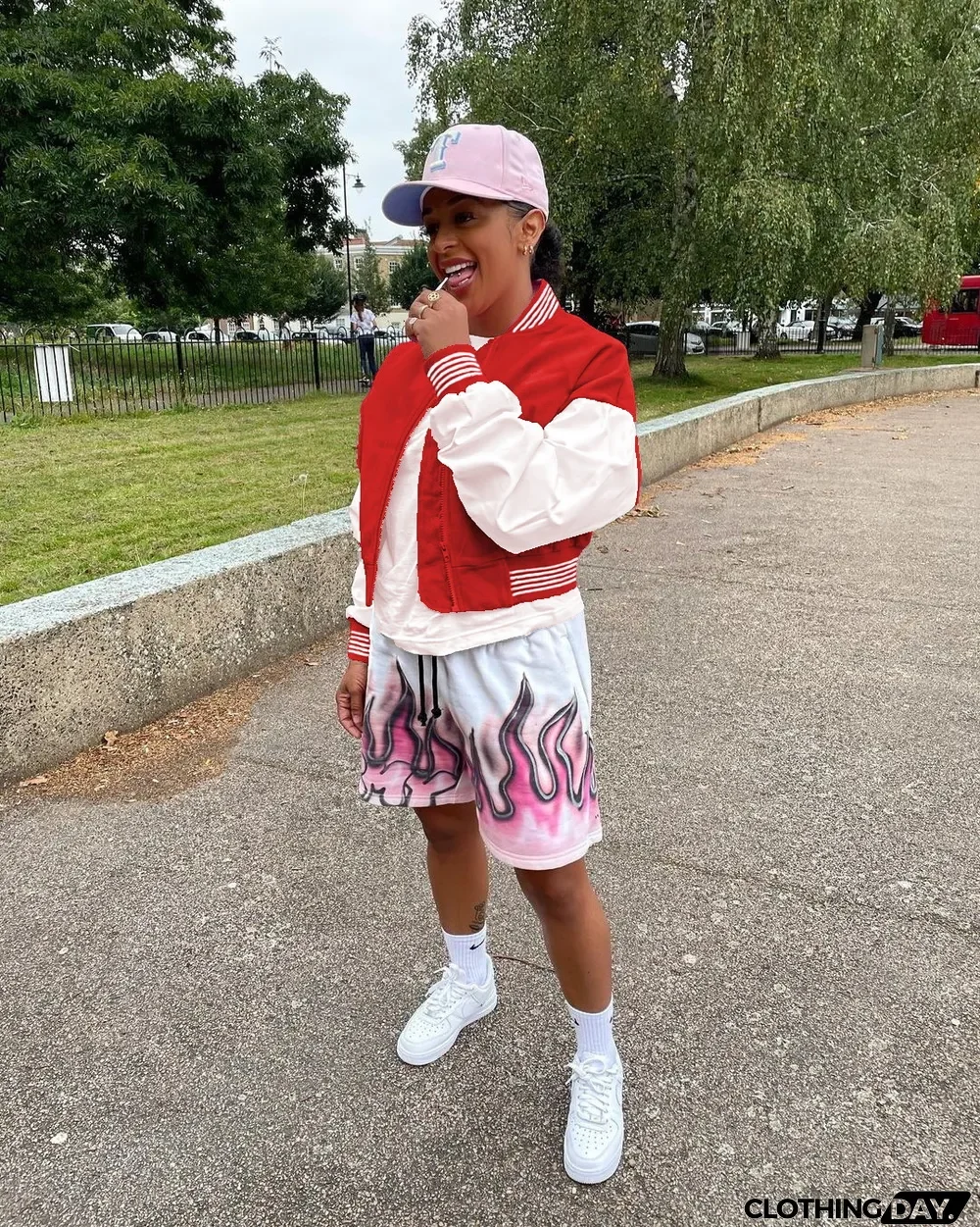 Fashion Hip-hop Style Stitching Threaded Zipper Baseball Uniform