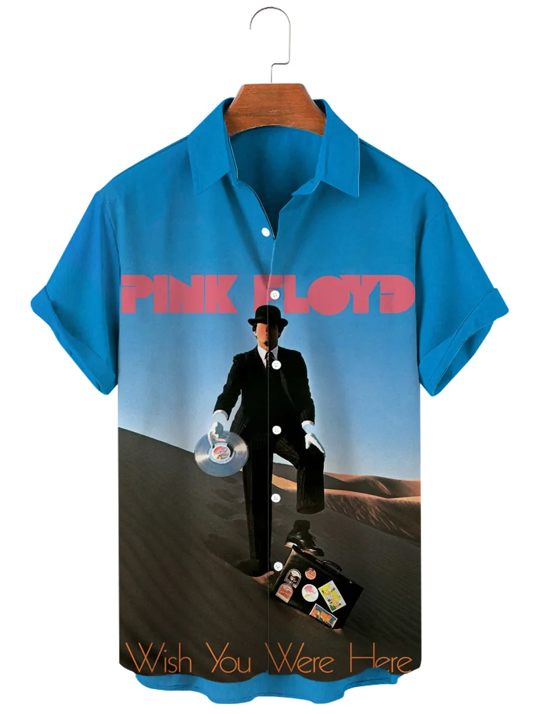 Teecade Teecade Pink Floyd Art Print Shirt