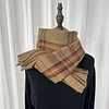 Classic Plaid Autumn Winter Unisex Shawl Scarf