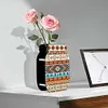 (US Local)Mandala Acrylic Double Sided Special Shape Diamond Painting Vase for Home