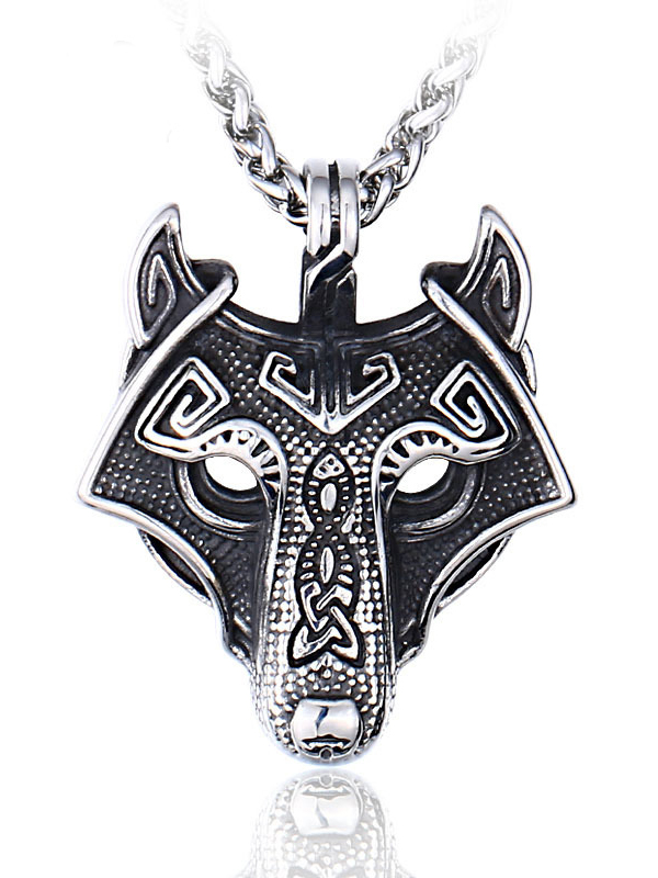 VIKING WOLF PENDANT