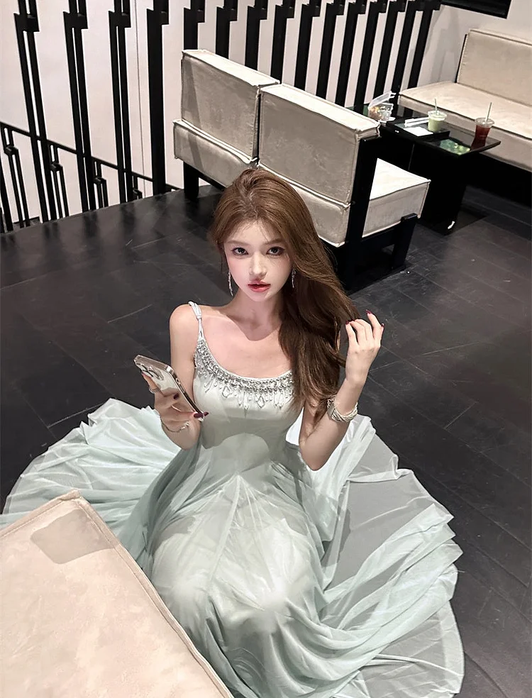 Gracie Cinched Waist Maxi Dress