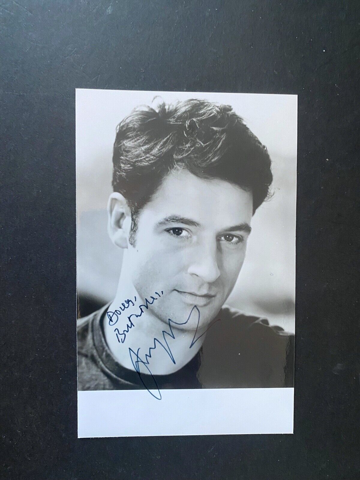 JEREMY NORTHAM - GREAT BRITISH ACTOR - TUDORS - SUPERB SIGNED Photo Poster paintingGRAPH