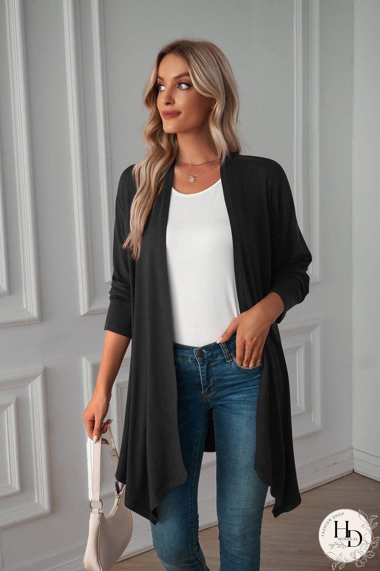 Warm Plaid Shirt Jacket for Fall