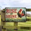 Chickens - Vintage Metal Signs(12*8Inch) - Chicken