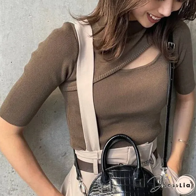Christmas Gift Kuzuwata Japanese Jumpers Autumn Winter New Women Sweaters Sexy Hollow