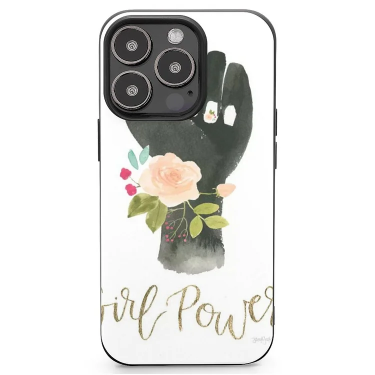 Girl Power XI Mobile Phone Case Shell For IPhone 13 and iPhone14 Pro Max and IPhone 15 Plus Case - Heather Prints Shirts