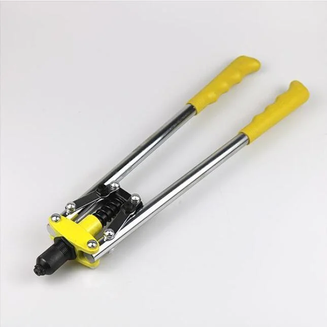 Double handle riveting tool