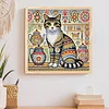 Diamond Painting-DIY Crystal Rhinestone Cat with Pattern