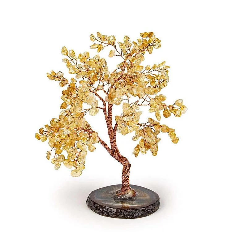 Happiness Evoker Citrine Feng Shui Tree