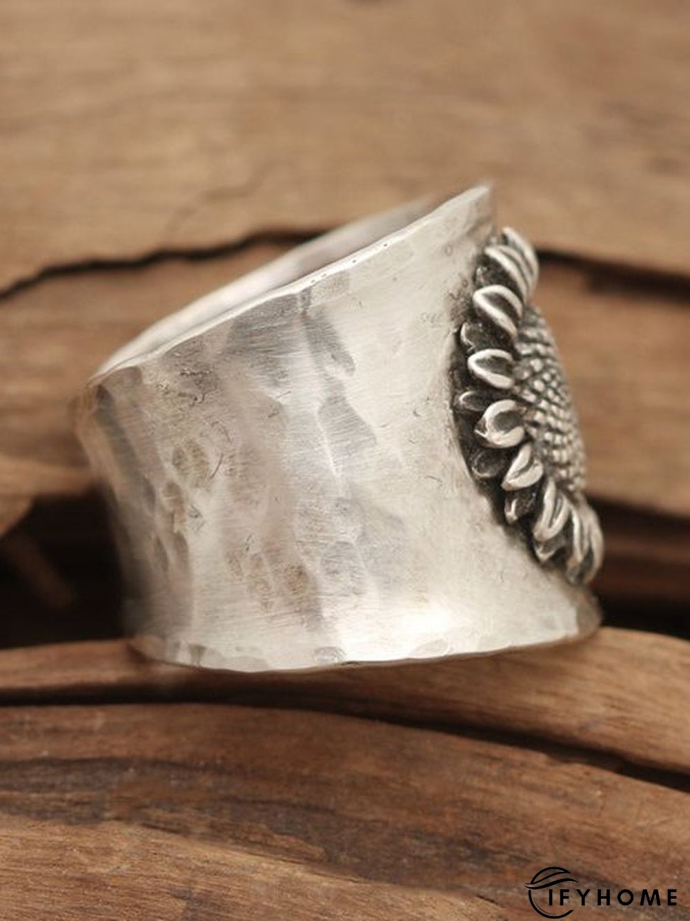 Vintage Ethnic Sunflower Distressed Rings Bohemian Matching Everyday Rings | IFYHOME