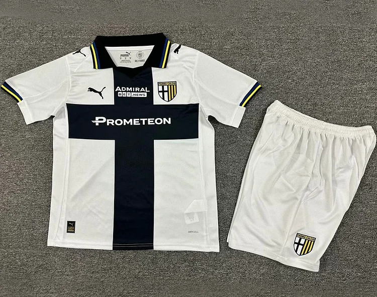 Kids Parma 25/26 Home Football Jersey