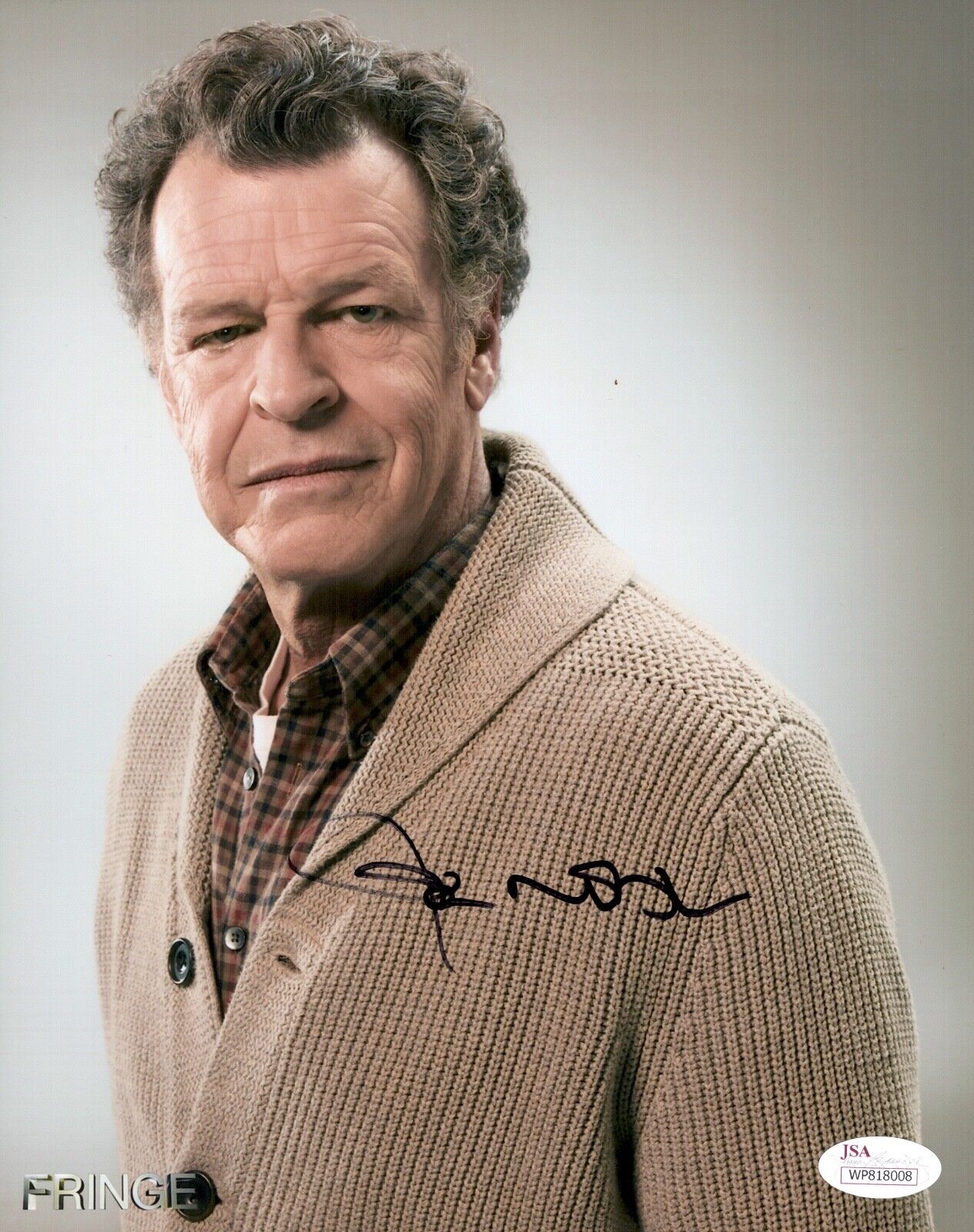 JOHN NOBLE Signed FRINGE 8x10 Photo Poster painting LORD OF THE RINGS Autograph JSA COA