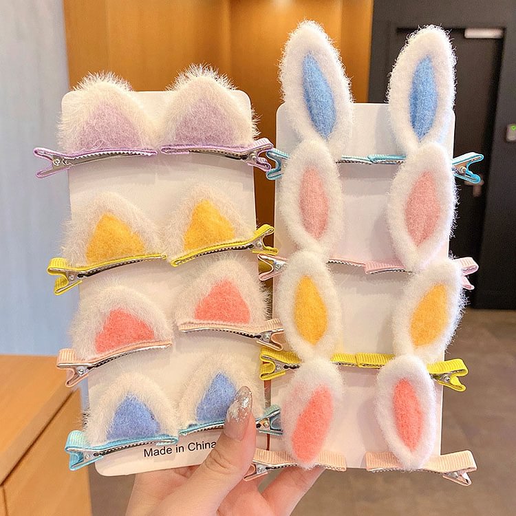 Bunny Kitty Ears Hair Clip - Modakawa Modakawa