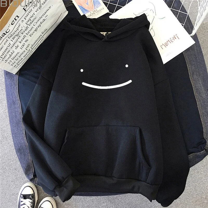 Dream Smp Hoodies 2021 Women Aesthetic Print Oversized Hooded Sweatshirt Streetwear Long Sleeve Men Unisex Anime Hoodies Clothes