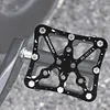 Aluminum Alloy Quick Release Bike Clipless Pedals Self-locking Pedal Adapter