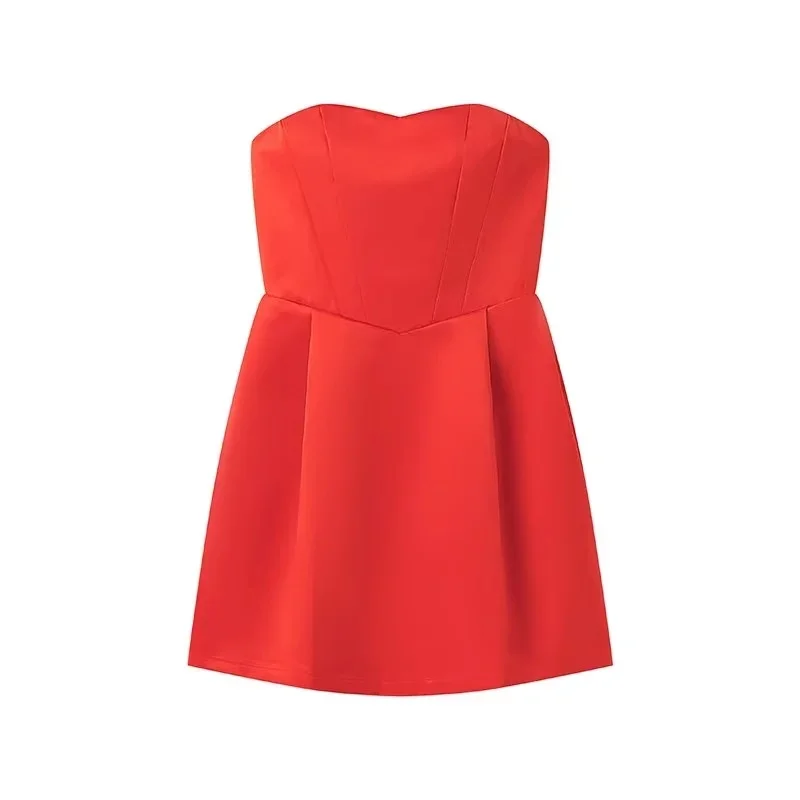 Nigikala Nigikala Women's Explosive Niche Design With A Breast-Wearing Dress Fashion