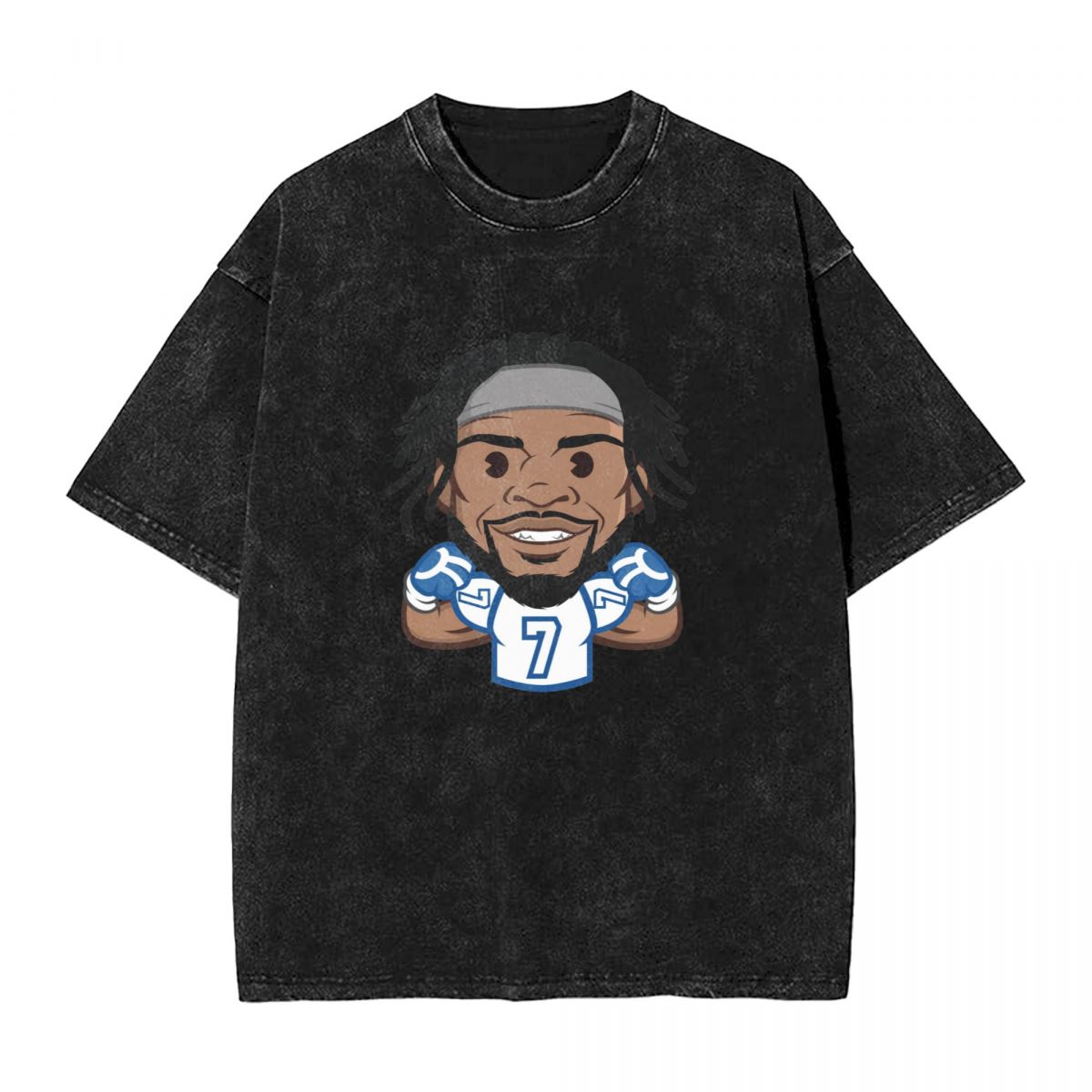 Dallas Cowboys Trevon Diggs Emoji Vintage Oversized T-Shirt Men's