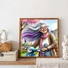 Diamond Painting-DIY Full Round Drill Elderly Lady
