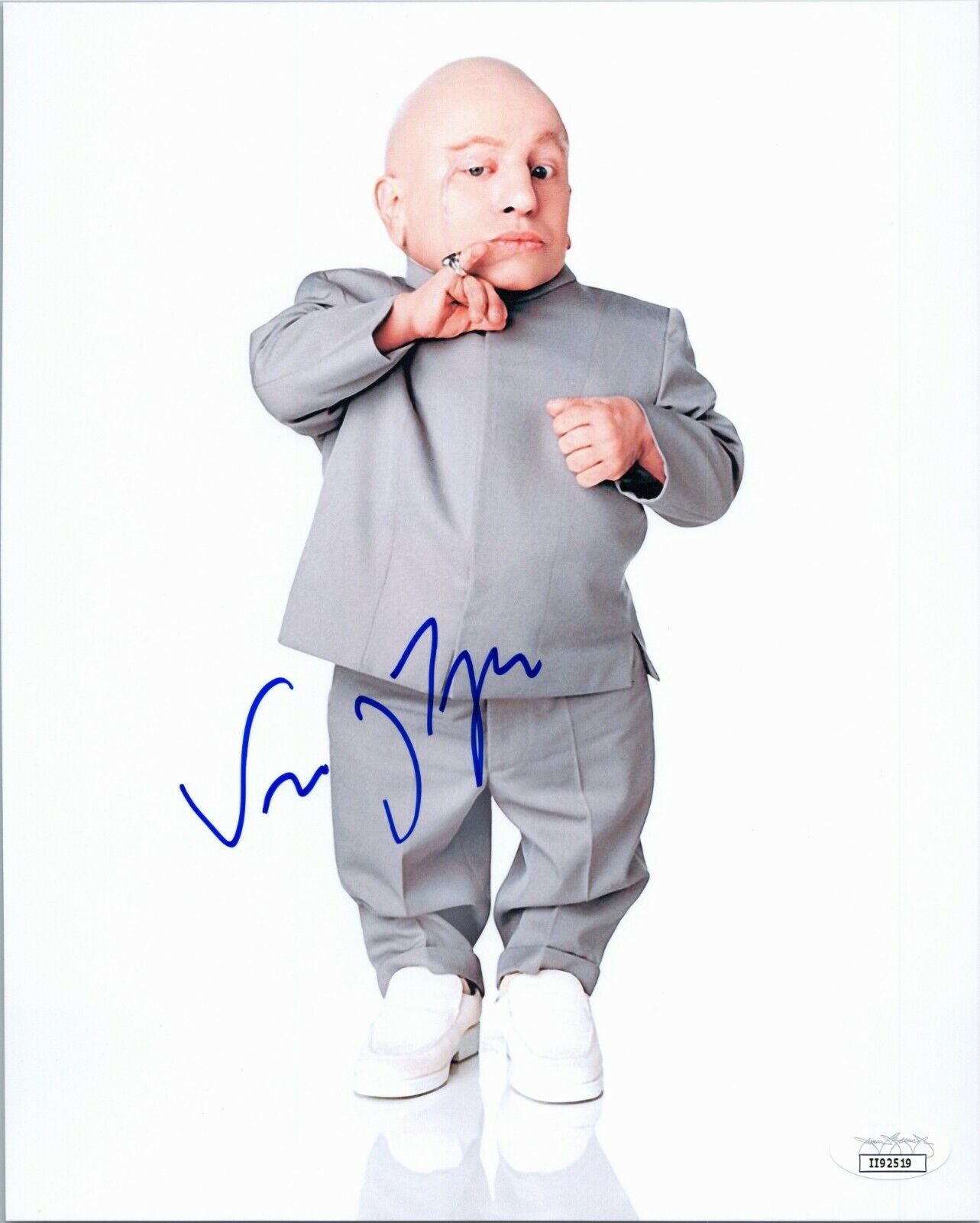 VERNE TROYER Authentic Hand-Signed MINI-ME ~AUSTIN POWERS