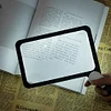 5x Portable Magnifier 48 LED Lights Dimmable Reading Magnifier for Books Reading