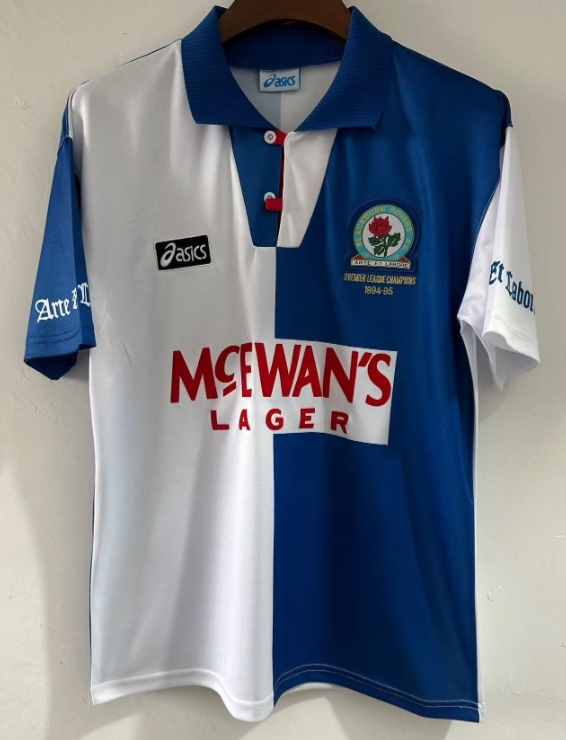 1995 Retro Rangers Home Football Jersey