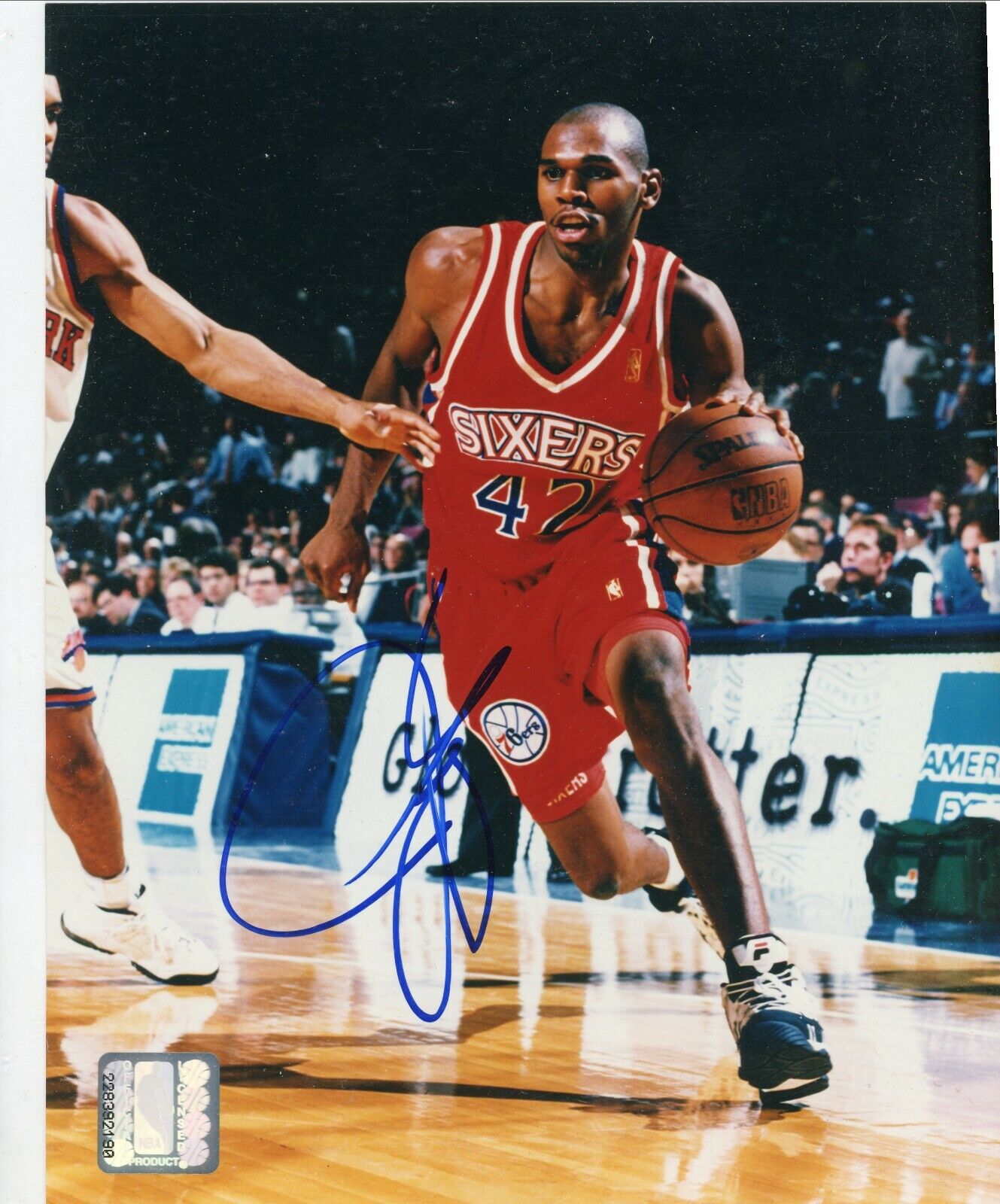 Jerry Stackhouse UNC Tar Heels Pistons 76ers Signed Autographed 8x10 Photo Poster painting COA