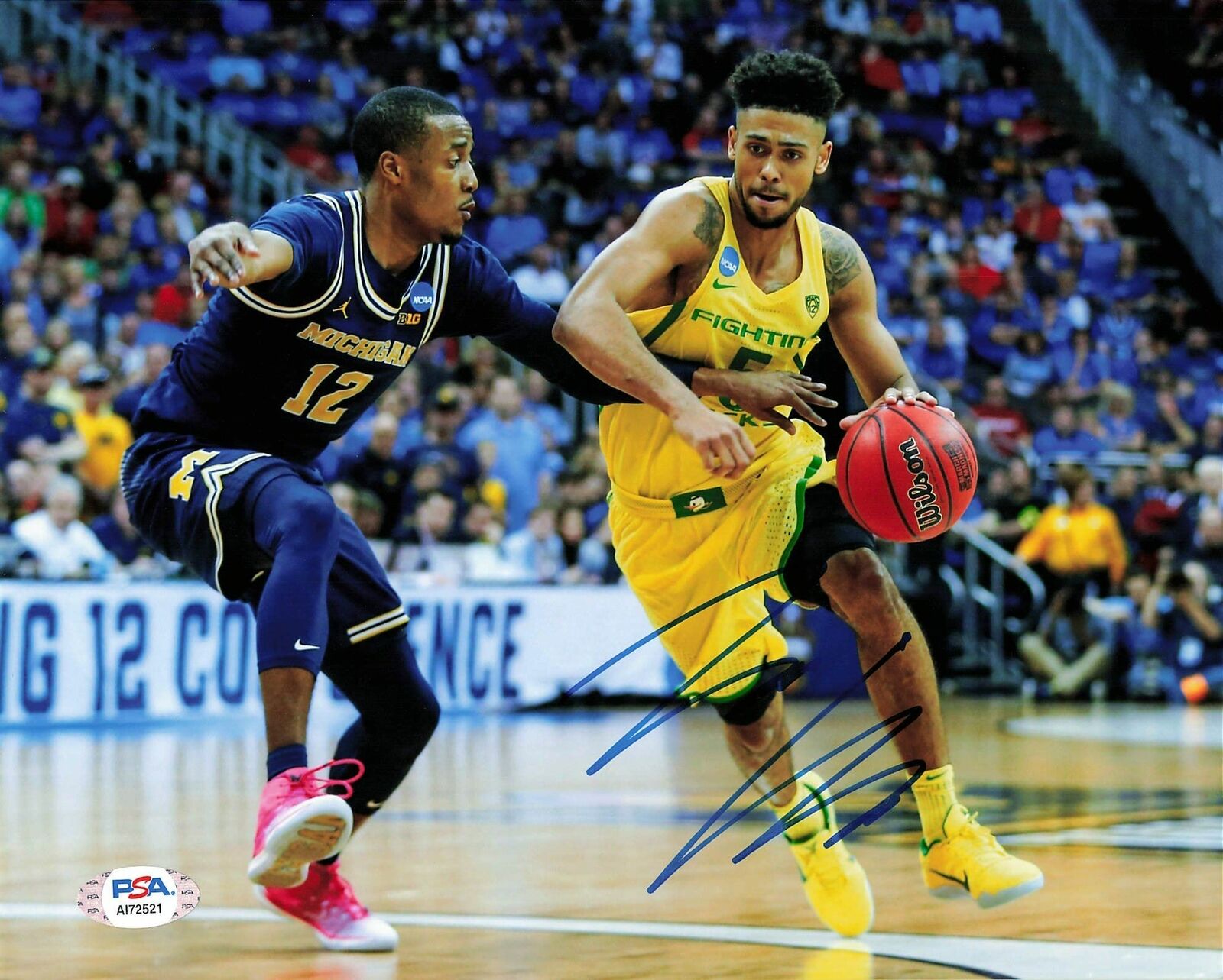 TYLER DORSEY signed 8x10 Photo Poster painting PSA/DNA Oregon Ducks Autographed