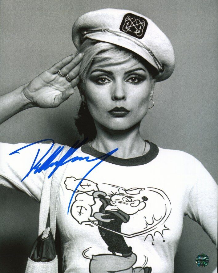 DEBBIE HARRY Autographed Original 8x10 Photo Poster painting LOA TTM