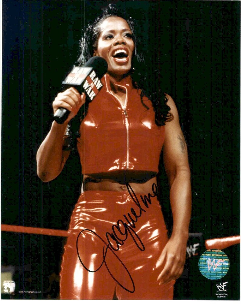 Jacqueline Signed Autographed Glossy 8x10 Photo Poster painting WWE WWF