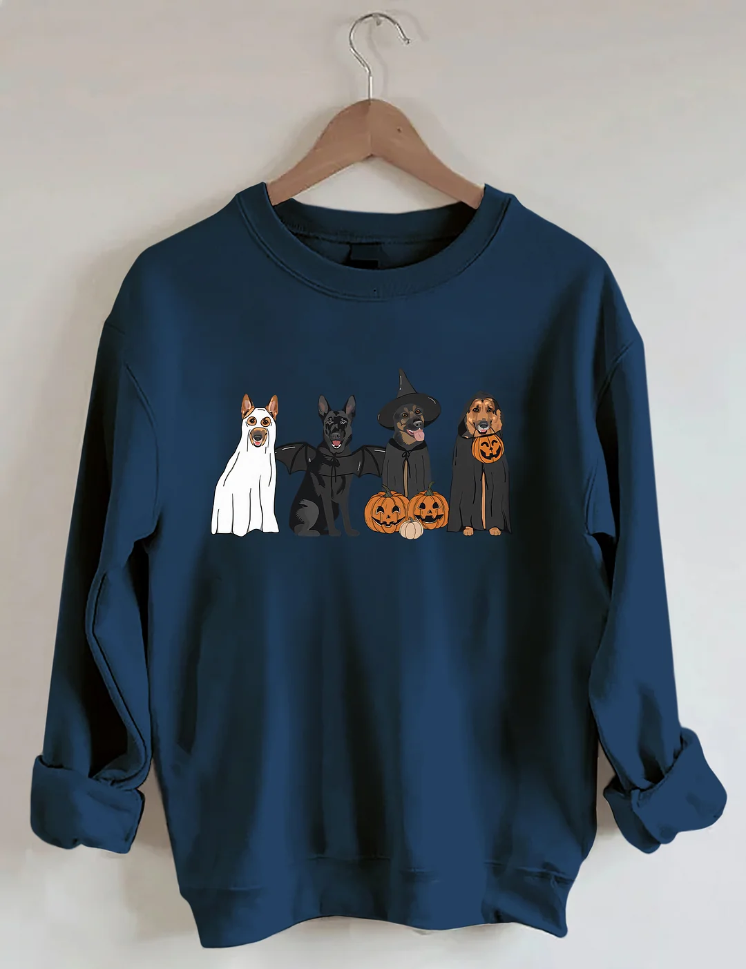 German Shepherd Halloween Sweatshirt