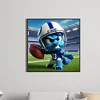 Indianapolis Colts Fußball - runder Bohrer Diamantmalerei - 45*45cm